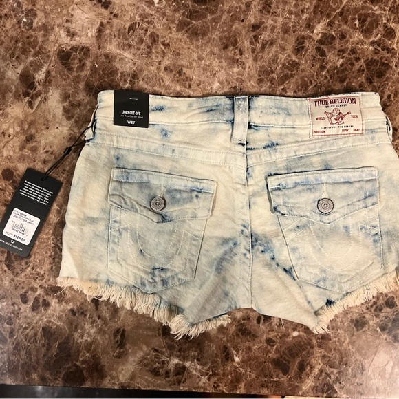 New True Religion Joey Cut Off Denim Jean Short - New With Tags 2023 - Picture 5 of 13
